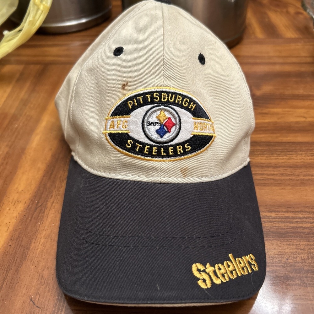 NFL Pittsburgh Steelers AFC North Khaki‎ Hat